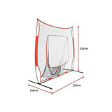 darrahopens Sports & Fitness > Fitness Accessories Portable Baseball Training Net Stand Softball Practice Sports Tennis