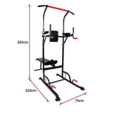 darrahopens Sports & Fitness > Fitness Accessories Power Tower Pull Up Weight Bench Dip Multi Station Chin Up Home Gym Equipment