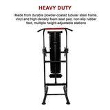 darrahopens Sports & Fitness > Fitness Accessories Power Tower Pull Up Weight Bench Dip Multi Station Chin Up Home Gym Equipment