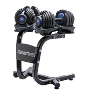 Darrahopens Sports & Fitness > Fitness Accessories Powertrain 48KG Adjustable Dumbbell Set With Stand Blue