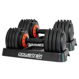 Darrahopens Sports & Fitness > Fitness Accessories Powertrain GEN2 Pro Adjustable Dumbbell Set - 50kg