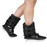Darrahopens Sports & Fitness > Fitness Accessories Powertrain Sports Pair 1kg Adjustable Ankle Weights Gym Equipment Wrist Fitness Yoga