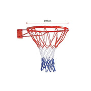 darrahopens Sports & Fitness > Fitness Accessories Pro Size Wall Mounted Basketball Hoop Ring Goal Net Rim Dunk Shooting Outdoor