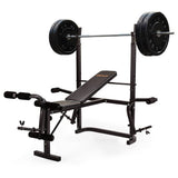 darrahopens Sports & Fitness > Fitness Accessories PROFLEX 7in1 Weight Bench Press Multi-Station Home Gym Leg Curl Equipment Set