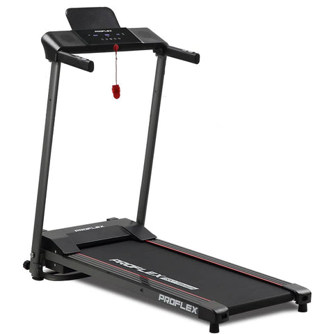 darrahopens Sports & Fitness > Fitness Accessories PROFLEX Treadmill Bluetooth Running Machine Foldable Small Compact Home Electric