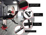darrahopens Sports & Fitness > Fitness Accessories PROFLEX Weight Bench Workout Gym Press Adjustable Lifting Fitness Folding Bands