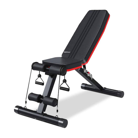 darrahopens Sports & Fitness > Fitness Accessories PROFLEX Weight Bench Workout Gym Press Adjustable Lifting Fitness Folding Bands