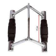 darrahopens Sports & Fitness > Fitness Accessories Randy & Travis Rubber-Coated Close-Grip Triangle Attachment