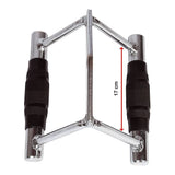 darrahopens Sports & Fitness > Fitness Accessories Randy & Travis Rubber-Coated Close-Grip Triangle Attachment