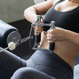 darrahopens Sports & Fitness > Fitness Accessories Randy & Travis Rubber-Coated Close-Grip Triangle Attachment