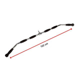 darrahopens Sports & Fitness > Fitness Accessories Randy & Travis Rubber-Coated Lat Pull-Down Bar Attachment