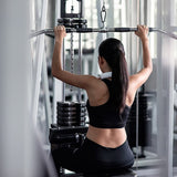 darrahopens Sports & Fitness > Fitness Accessories Randy & Travis Rubber-Coated Lat Pull-Down Bar Attachment