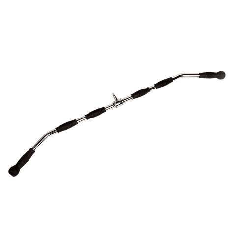 darrahopens Sports & Fitness > Fitness Accessories Randy & Travis Rubber-Coated Lat Pull-Down Bar Attachment