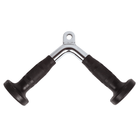darrahopens Sports & Fitness > Fitness Accessories Randy & Travis Rubber-Coated Tricep Pushdown Bar Attachment