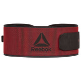 Darrahopens Sports & Fitness > Fitness Accessories Reebok Flexweave Power Lifting Belt Large in Red