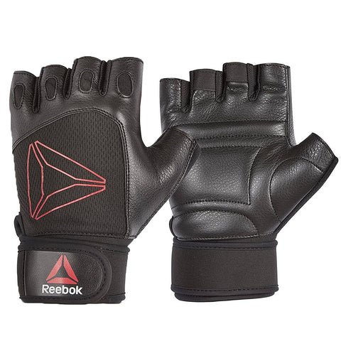 Darrahopens Sports & Fitness > Fitness Accessories Reebok Lifting Gloves Small in Black & Red