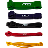 darrahopens Sports & Fitness > Fitness Accessories Resistance Band Loop Set of 5 Heavy Duty Gym Yoga Workout