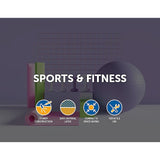 darrahopens Sports & Fitness > Fitness Accessories Resistance Band Loop Set of 5 Heavy Duty Gym Yoga Workout