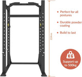 darrahopens Sports & Fitness > Fitness Accessories Sardine Sport Full Power Rack Half Cage Deep Squat Home Gym Fitness