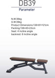 darrahopens Sports & Fitness > Fitness Accessories Sardine Sport Heavy Duty Bench Foldable Adjustable Commercial Grade Capacity 450kg(Brown)