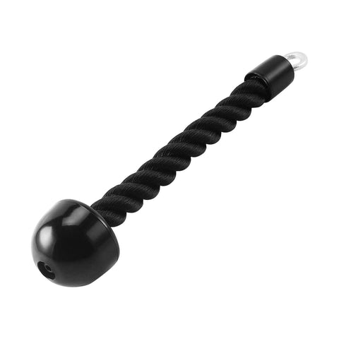 Darrahopens Sports & Fitness > Fitness Accessories Single Grip Tricep PullDown Rope Cable Attachment Pull Down Rope Tricep Rope Pully