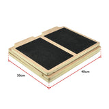 darrahopens Sports & Fitness > Fitness Accessories Slant Board Calf Stretcher as used in the Egoscue Method