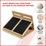 darrahopens Sports & Fitness > Fitness Accessories Slant Board Calf Stretcher as used in the Egoscue Method