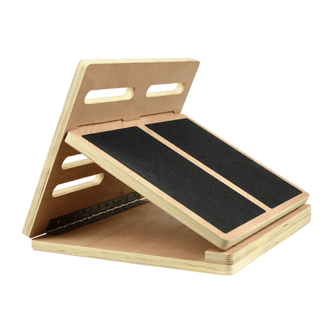 darrahopens Sports & Fitness > Fitness Accessories Slant Board Calf Stretcher as used in the Egoscue Method
