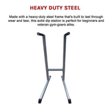 darrahopens Sports & Fitness > Fitness Accessories Solid Dip Station Gym Fitness