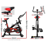 darrahopens Sports & Fitness > Fitness Accessories Spin Bike Exercise Bike Flywheel Fitness Home Commercial Workout Gym Holder