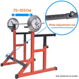 Darrahopens Sports & Fitness > Fitness Accessories Squat Rack Barbell Rack Dip Station Home Fitness GYM Bench Press Bar Weight Lifting Strength Training
