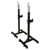 darrahopens Sports & Fitness > Fitness Accessories Squat Rack Stand Pair Bench Press Weight Lifting Barbell