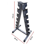 darrahopens Sports & Fitness > Fitness Accessories Steel Vertical Dumbbell Rack Weight Stand