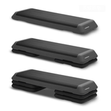 Darrahopens Sports & Fitness > Fitness Accessories VERPEAK Aerobic Step Riser 4pcs Black VP-AS-109-AC