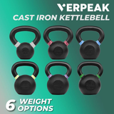 Darrahopens Sports & Fitness > Fitness Accessories VERPEAK Cast Iron Kettlebell 4kg VP-KB-107-BU
