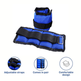 Darrahopens Sports & Fitness > Fitness Accessories VERPEAK Nylon Ankle Weight 1kg (Bundle) FT-AW-102-OP