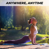 Darrahopens Sports & Fitness > Fitness Accessories VERPEAK TPE Yoga Mat Dual Color (Lime) with Yoga Bag and Strap - FT-MT-104-ATC