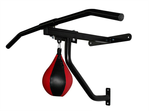 darrahopens Sports & Fitness > Fitness Accessories Wall Chin Up Pull Up Bar Punching Bag SpeedBall Station