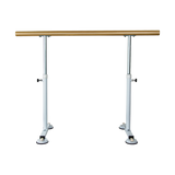 darrahopens Sports & Fitness > Fitness Accessories Wooden Portable Ballet Bar Stretch Barre Dance Bar 1.5M Freestanding Ballet Bar