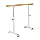 darrahopens Sports & Fitness > Fitness Accessories Wooden Portable Ballet Bar Stretch Barre Dance Bar 1.5M Freestanding Ballet Bar