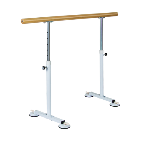darrahopens Sports & Fitness > Fitness Accessories Wooden Portable Ballet Bar Stretch Barre Dance Bar 1.5M Freestanding Ballet Bar