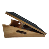 darrahopens Sports & Fitness > Fitness Accessories Wooden Slant Exercise Board With Adjustable Incline And Non-Slip Surface