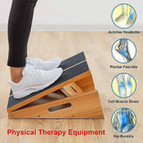 darrahopens Sports & Fitness > Fitness Accessories Wooden Slant Exercise Board With Adjustable Incline And Non-Slip Surface