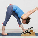 darrahopens Sports & Fitness > Fitness Accessories Wooden Slant Exercise Board With Adjustable Incline And Non-Slip Surface
