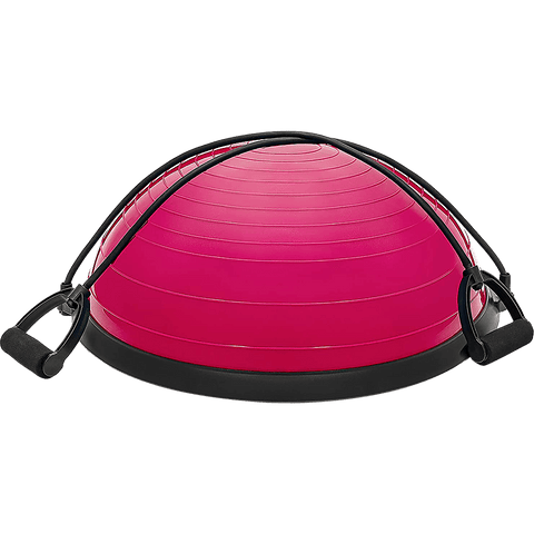 darrahopens Sports & Fitness > Fitness Accessories Yoga Balance Trainer Exercise Ball for Arm, Leg, Core Workout with Pump, 2 Resistance Bands