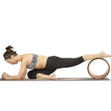 darrahopens Sports & Fitness > Fitness Accessories Yoga Pilates Wheel Cork Circle Prop Back Chest Hips Abdomen Stretch Roller