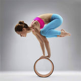 darrahopens Sports & Fitness > Fitness Accessories Yoga Pilates Wheel Cork Circle Prop Back Chest Hips Abdomen Stretch Roller