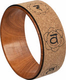 darrahopens Sports & Fitness > Fitness Accessories Yoga Pilates Wheel Cork Circle Prop Back Chest Hips Abdomen Stretch Roller
