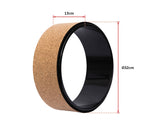 darrahopens Sports & Fitness > Fitness Accessories Yoga Pilates Wheel Cork Circle Prop Back Chest Hips Abdomen Stretch Roller