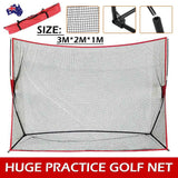 darrahopens Sports & Fitness > Golf 3M Huge Golf Practice Net Portable Hitting Swing Training Net Outdoor +Carry Bag